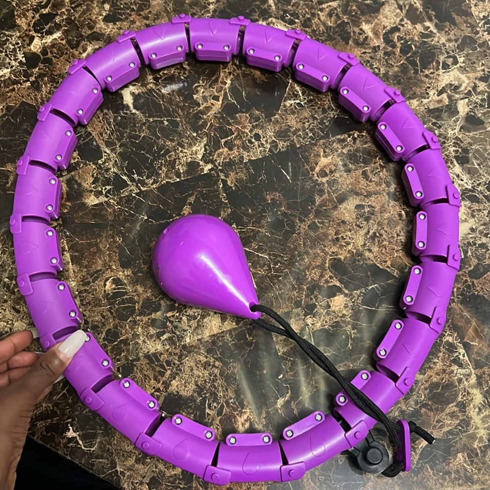 Hula hoop workout tool
